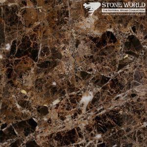 Emprador Dark Empuror ห้องน้ำแผ่นหินอ่อนสำหรับปูพื้น / บันไดหินอ่อน / ขั้นบันได / Riser Floor Tile Lobby (MT066)